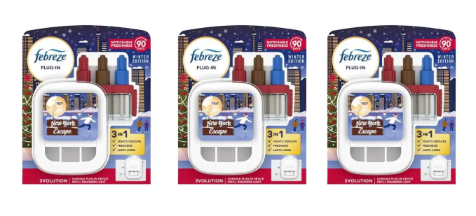 Febreze 3Volution Complete Kit New York Escape Limited Edition X 3